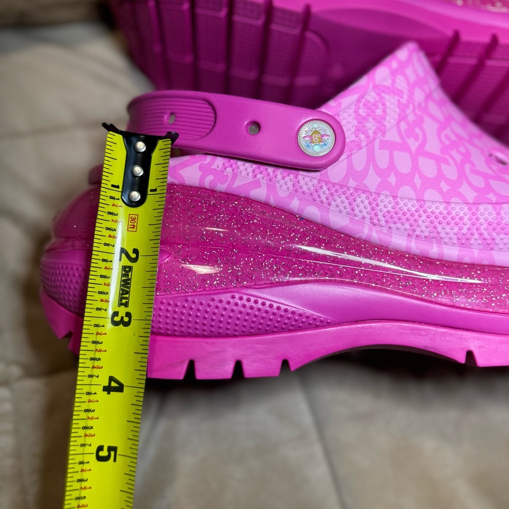 New - Barbie Crocs - Size 13 (mens) - Picture 9 of 11